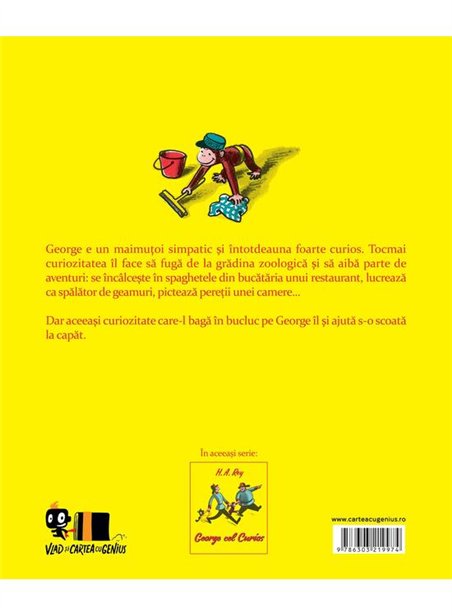 George cel curios isi gaseste de lucru - H.A. Rey | Vlad si Cartea cu Genius [cartonata]