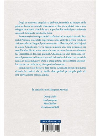 Inima cedeaza ultima - Margaret Atwood | Editura Art [necartonata]