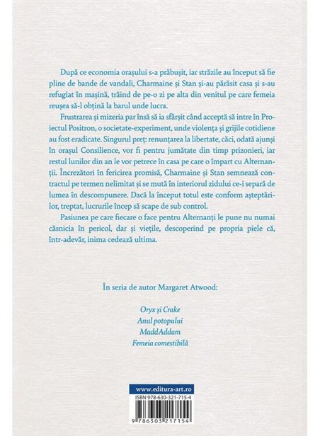 Inima cedeaza ultima - Margaret Atwood | Editura Art [necartonata]