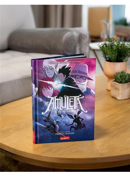 Amuleta. Cartea a cincea. Printul Elfilor - Kazu Kibuishi | Grafic [cartonata]
