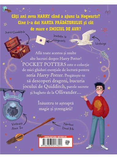 Pocket Potters 1. Ghiduri pentru Seria Harry Potter - J.K.Rowling | Arthur [cartonata]