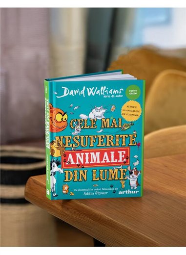 Cele mai nesuferite animale din lume - David Walliams | Arthur [cartonata]
