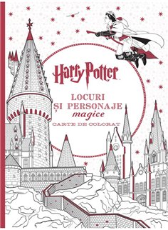 Harry Potter. Carte de colorat. Locuri si personaje magice - | Arthur [cartonata]