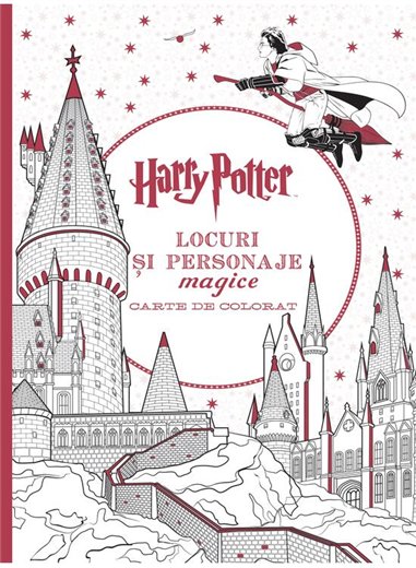 Harry Potter. Carte de colorat. Locuri si personaje magice - | Arthur [cartonata]