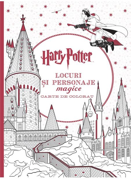 Harry Potter. Carte de colorat. Locuri si personaje magice - | Arthur [cartonata]
