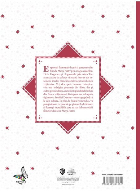 Harry Potter. Carte de colorat. Locuri si personaje magice - | Arthur [cartonata]