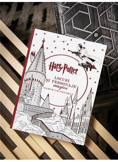 Harry Potter. Carte de colorat. Locuri si personaje magice - | Arthur [cartonata]