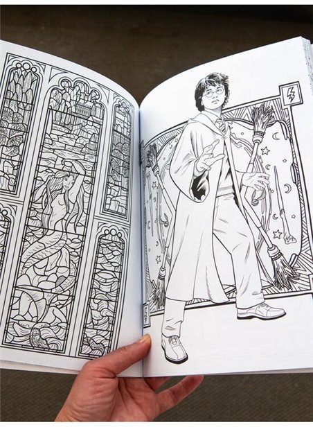 Harry Potter. Carte de colorat. Locuri si personaje magice - | Arthur [cartonata]