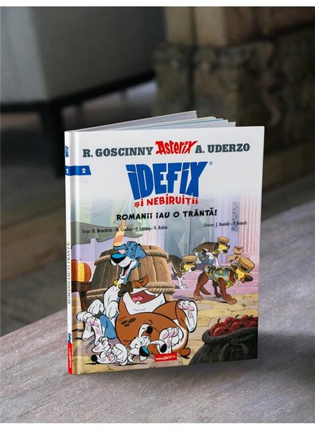 Idefix si Nebiruitii Vol 2. Romanii iau o tranta! - Rene Goscinny, Albert Uderzo | Grafic [cartonata]