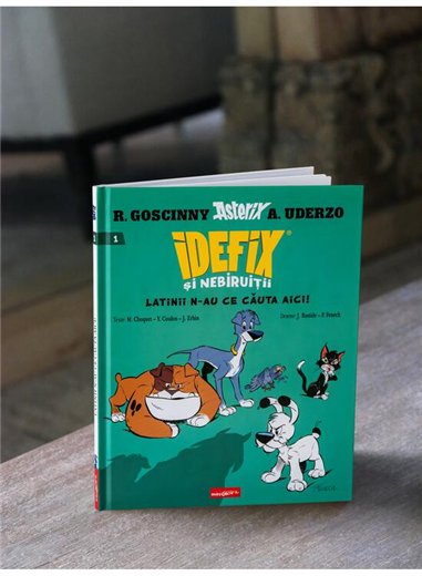 Idefix si Nebiruitii Vol 1. Latinii n-au ce cauta aici! - Rene Goscinny, Albert Uderzo | Grafic [cartonata]