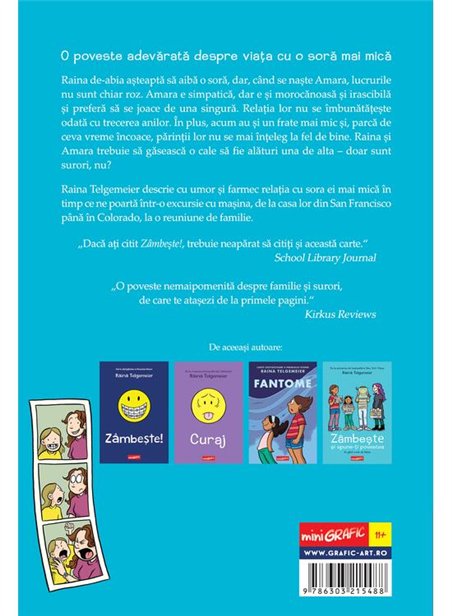Surori - Raina Telgemeier | Grafic [cartonata]
