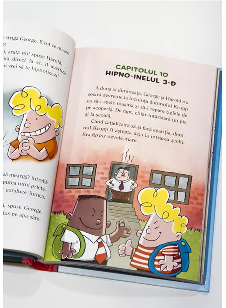 Aventurile Capitanului Chilot Vol 1 - Dav Pilkey | Grafic [cartonata]
