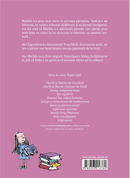 Matilda | format mare - Roald Dahl | Arthur [cartonata]