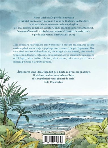 Comoara din insula - R.L. Stevenson | Arthur [cartonata]