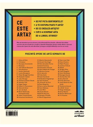 Arta pe intelesul copiilor (Editia integrala si revizuita) - Amanda Renshaw | Arthur [cartonata]