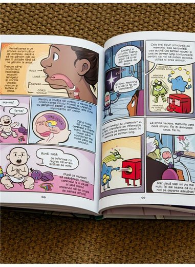 Creierul. Cea mai avansata masinarie de gandit (Stiinta in comicsuri) - Tory Woollcott,Alex Graudins | Arthur [cartonata]