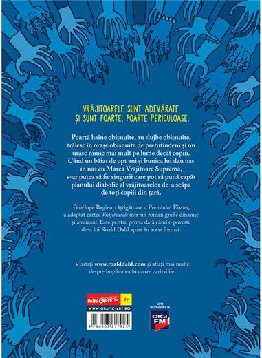 Vrajitoarele. Roman grafic - Roald Dahl, Penelope Bagieu | Grafic [cartonata]