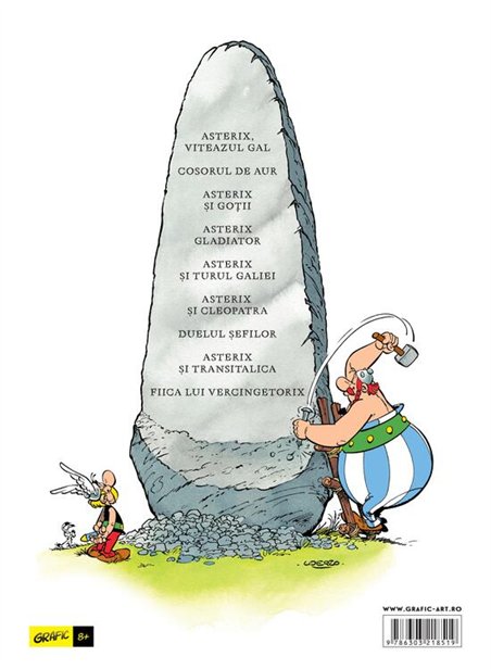 Asterix si Transitalica (vol. 37) - Jean-Yves Ferri, Didier Conrad | Grafic [cartonata]