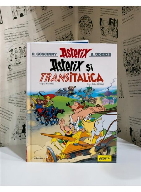 Asterix si Transitalica (vol. 37) - Jean-Yves Ferri, Didier Conrad | Grafic [cartonata]