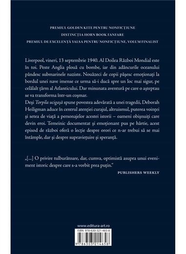 Torpila ucigasa - Deborah Heiligman | Editura Art [necartonata]