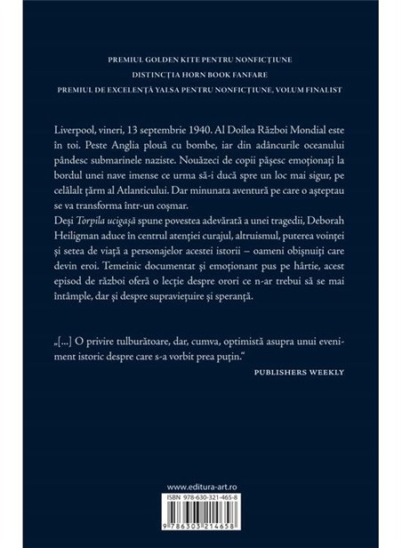 Torpila ucigasa - Deborah Heiligman | Editura Art [necartonata]