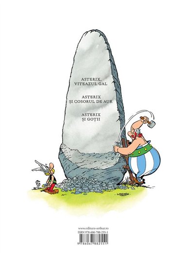 Asterix si cosorul de aur (vol. 2) - Rene Goscinny, Albert Uderzo | Grafic [cartonata]