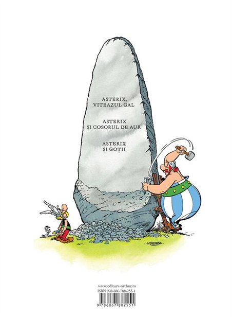 Asterix si cosorul de aur (vol. 2) - Rene Goscinny, Albert Uderzo | Grafic [cartonata]