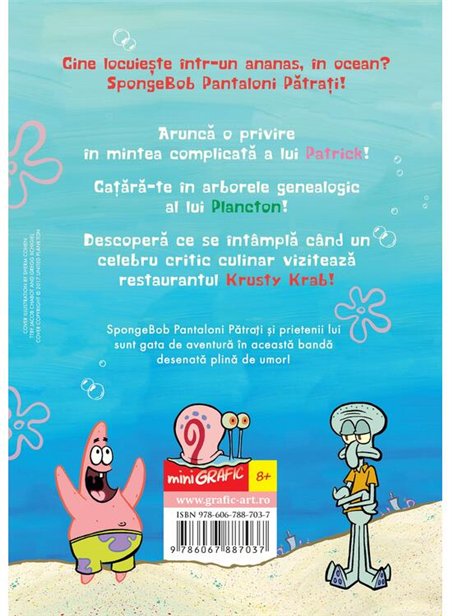 SpongeBob Comics Vol 1. Aventuri marine trasnite - Stephen Hillenburg | Grafic [cartonata]