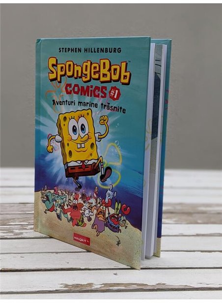 SpongeBob Comics Vol 1. Aventuri marine trasnite - Stephen Hillenburg | Grafic [cartonata]