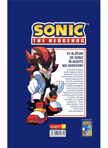 Sonic the Hedgehog 2. Soarta doctorului Eggman - Ian Flynn | Grafic [cartonata]