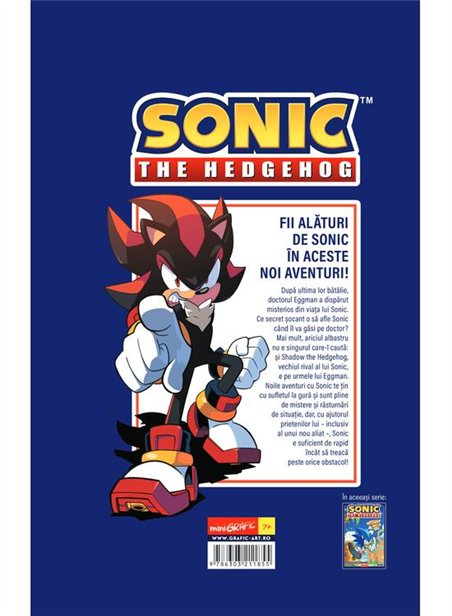 Sonic the Hedgehog 2. Soarta doctorului Eggman - Ian Flynn | Grafic [cartonata]