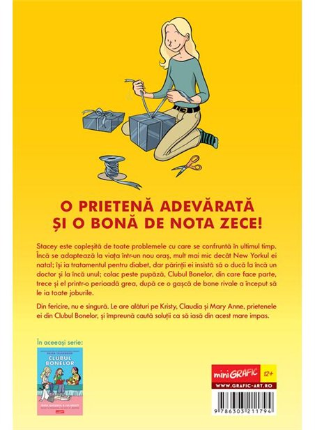 Clubul bonelor 2. Adevarul despre Stacey - Raina Telgemeier | Grafic [cartonata]