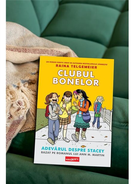 Clubul bonelor 2. Adevarul despre Stacey - Raina Telgemeier | Grafic [cartonata]