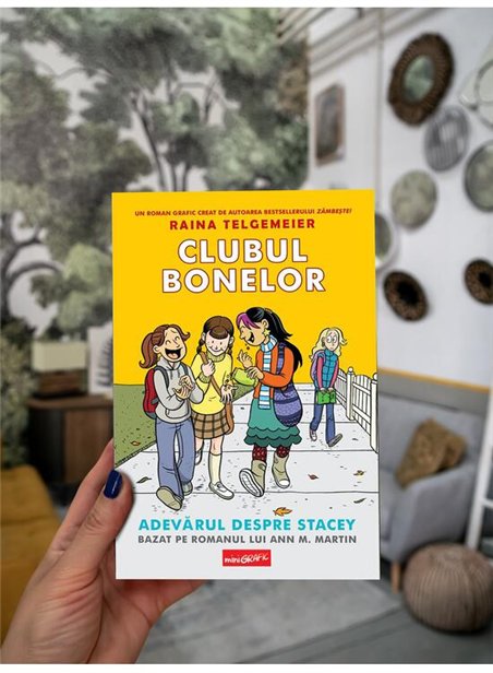 Clubul bonelor 2. Adevarul despre Stacey - Raina Telgemeier | Grafic [cartonata]