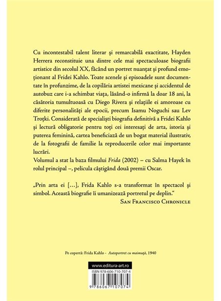 Frida - Hayden Herrera | Editura Art [necartonata]