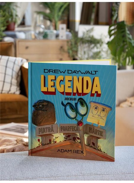 Legenda jocului Piatra foarfeca hartie - Drew Daywalt | Vlad si Cartea cu Genius [cartonata]