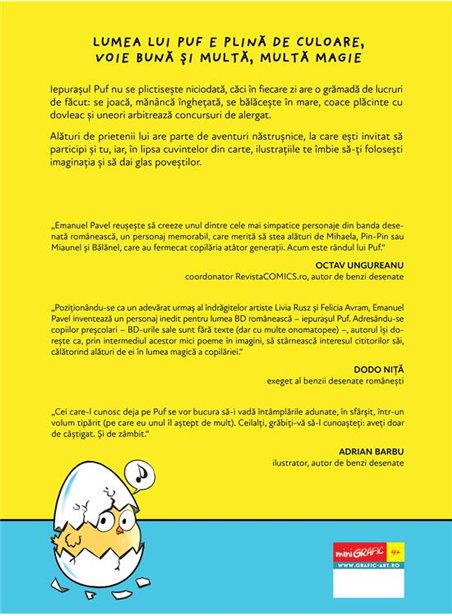 Lumea magica a lui Puf! - Emanuel Pavel | Grafic [cartonata]