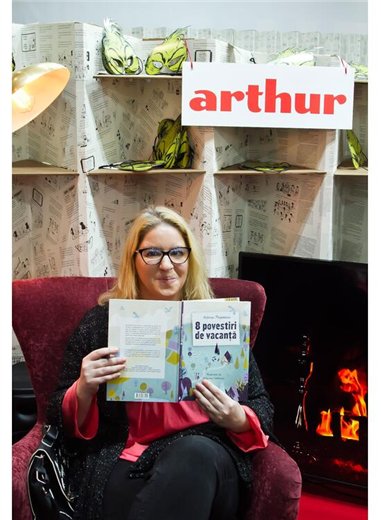 8 povestiri de vacanta - Adina Popescu | Arthur [cartonata]