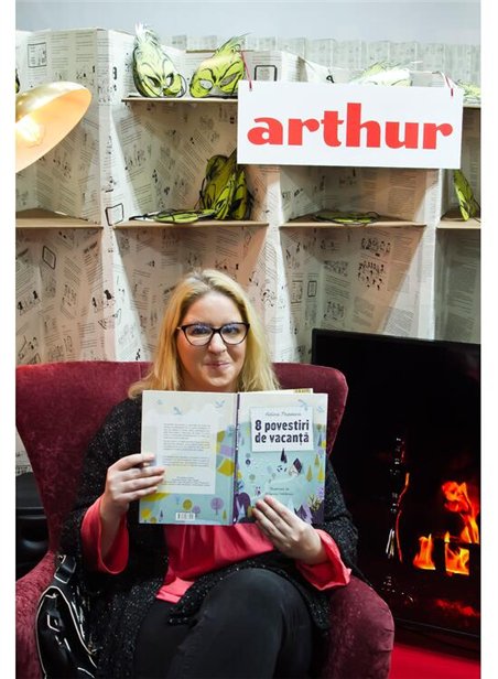 8 povestiri de vacanta - Adina Popescu | Arthur [cartonata]