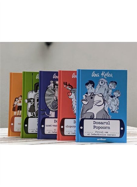Dosarul unei vacante de groaza: Al treilea caz al Detectivilor Aerieni - Ana Rotea | Arthur [cartonata]