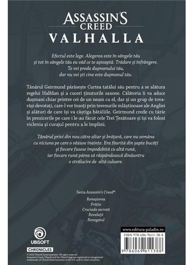 Assassin's Creed. Valhalla. Saga lui Geirmund - Matthew J. Kirby | Paladin 