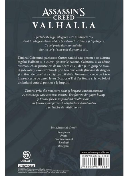 Assassin's Creed. Valhalla. Saga lui Geirmund - Matthew J. Kirby | Paladin 