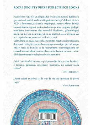 Ascensiunea vietii - Nick Lane | Editura Art [necartonata]
