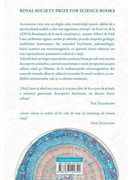 Ascensiunea vietii - Nick Lane | Editura Art [necartonata]