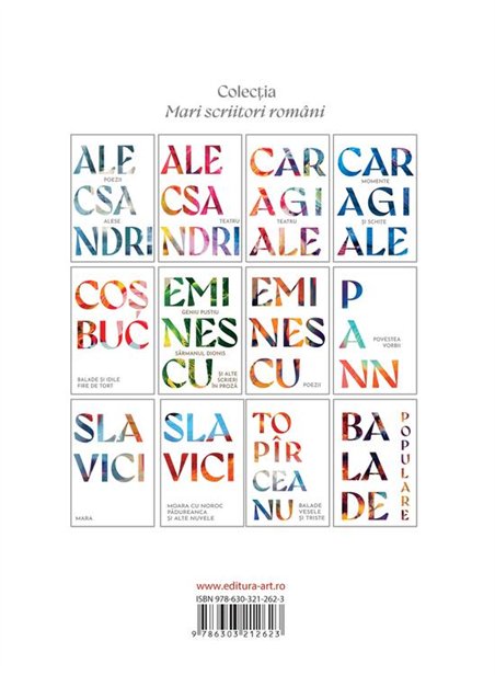 Balade populare - Colectiv de autori | Editura Art [necartonata]