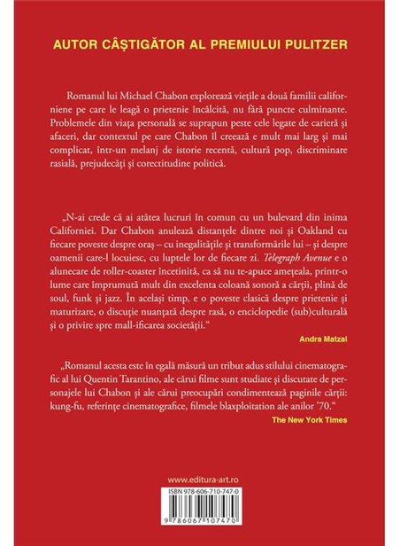 Telegraph Avenue - Michael Chabon | Editura Art [necartonata]