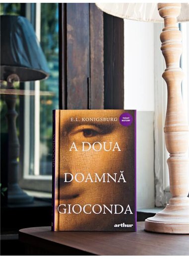 A doua doamna Gioconda - E.L. Konigsburg | Arthur [cartonata]