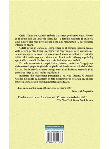 O poveste haioasa - Ned Vizzini | Young Art [necartonata]