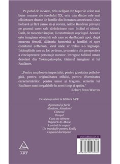 Pe patul de moarte - William Faulkner | Editura Art [cartonata] 2