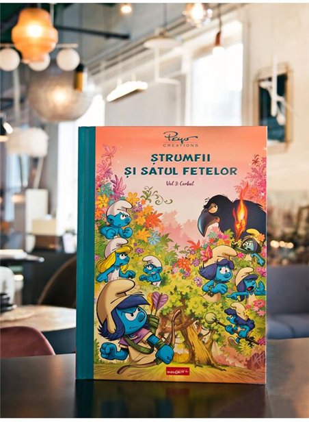 Strumfii si satul fetelor. Vol 3: Corbul - Peyo Creations | Grafic [cartonata]